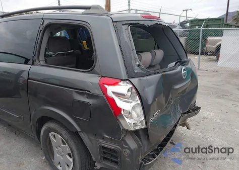 2006 Nissan Quest 3.5 z USA, uszkodzony, nr VIN 5N1BV28U96N119783